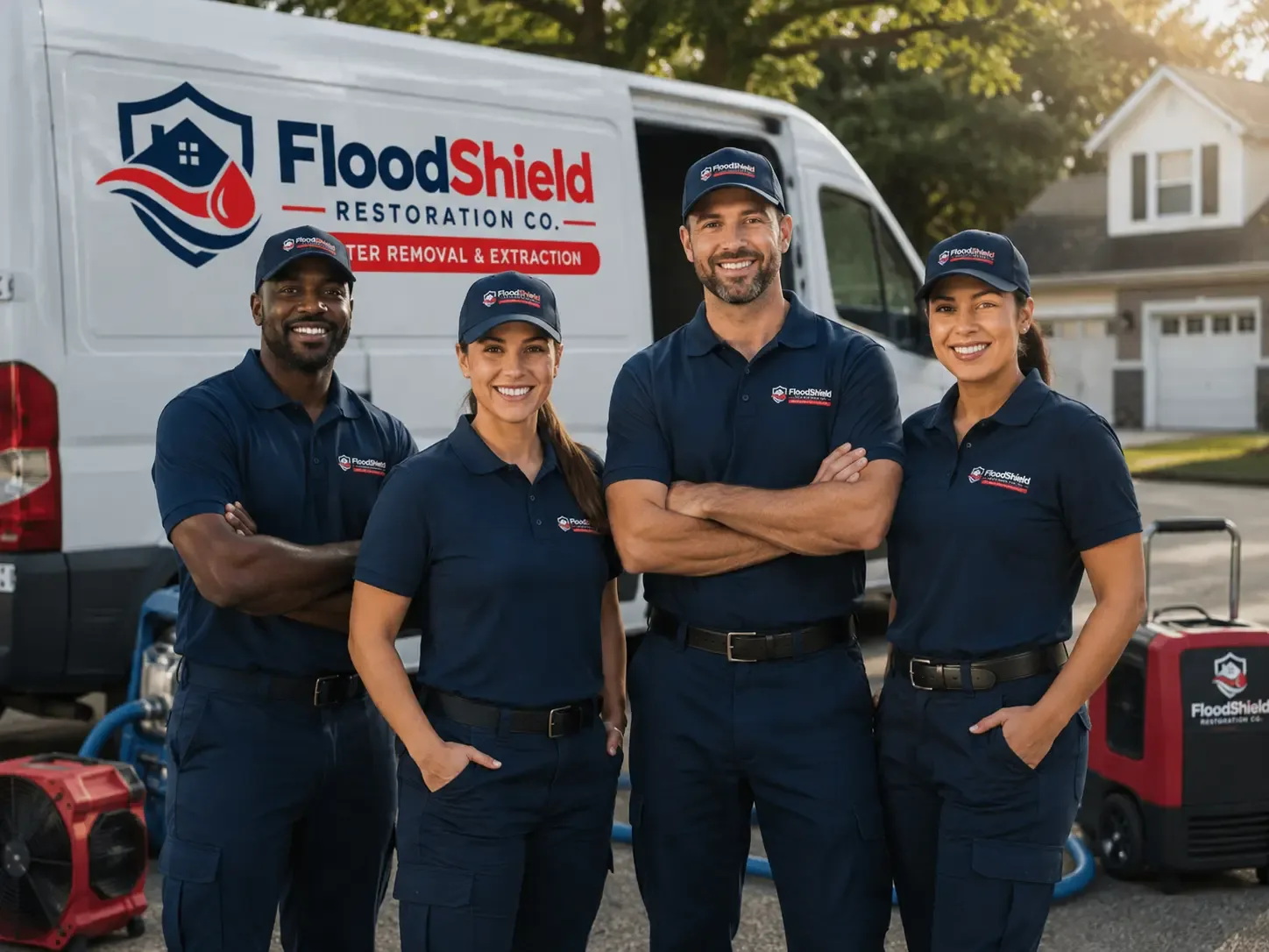 Flood Damage Restoration company in Valentines, VA
