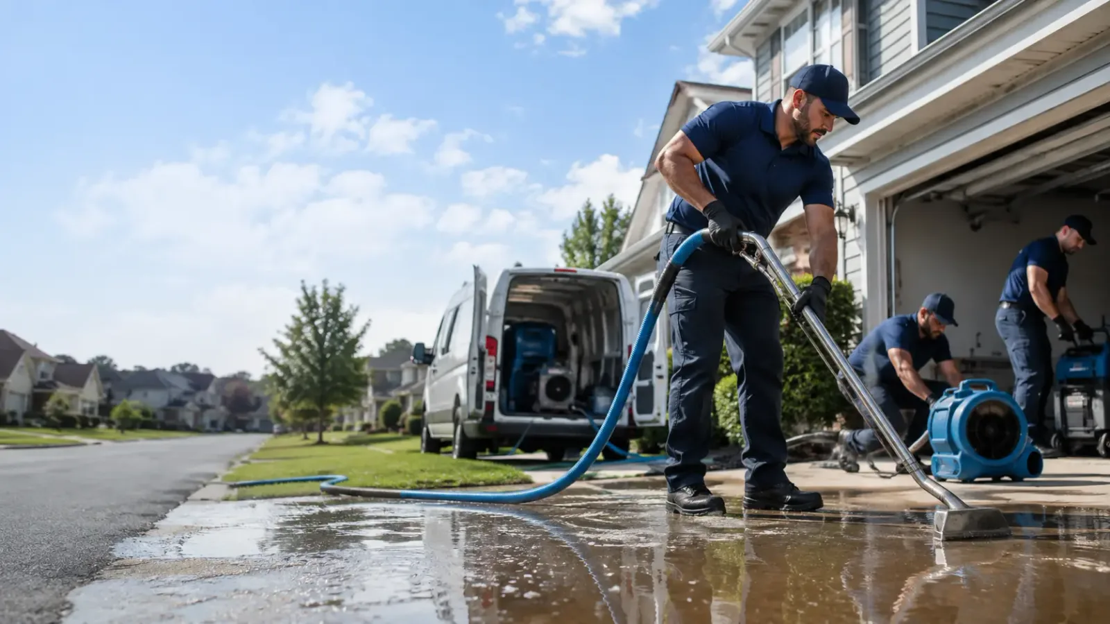 Flood Damage Restoration in Valentines, VA